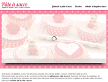 Tablet Screenshot of pate-sucre.com